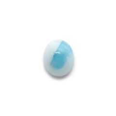 パライバトルマリンインクォーツ(宝石名トルマリンインクォーツ/別名パライバ・トルマリンインクォーツ) ブラジル産 4.038ct ソ付(宝貴協)[210611236]10.9×9.0mm前後