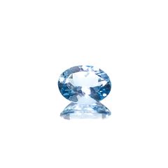 アクアマリン サンタマリアカラー マダガスカル産 1.04ct[240326975]7.9x6mm前後
