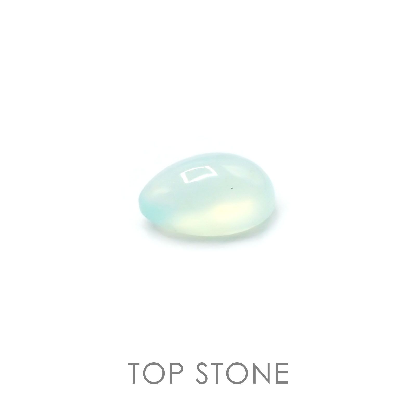 ブルーオパール ペルー産 ルース 0.82ct[20106184]7.8×5.2mm前後