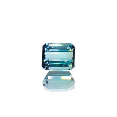 ブルートルマリン(宝石名トルマリン)アフガニスタン産 0.65ct 識別済[220115316]5.2x4.3mm前後