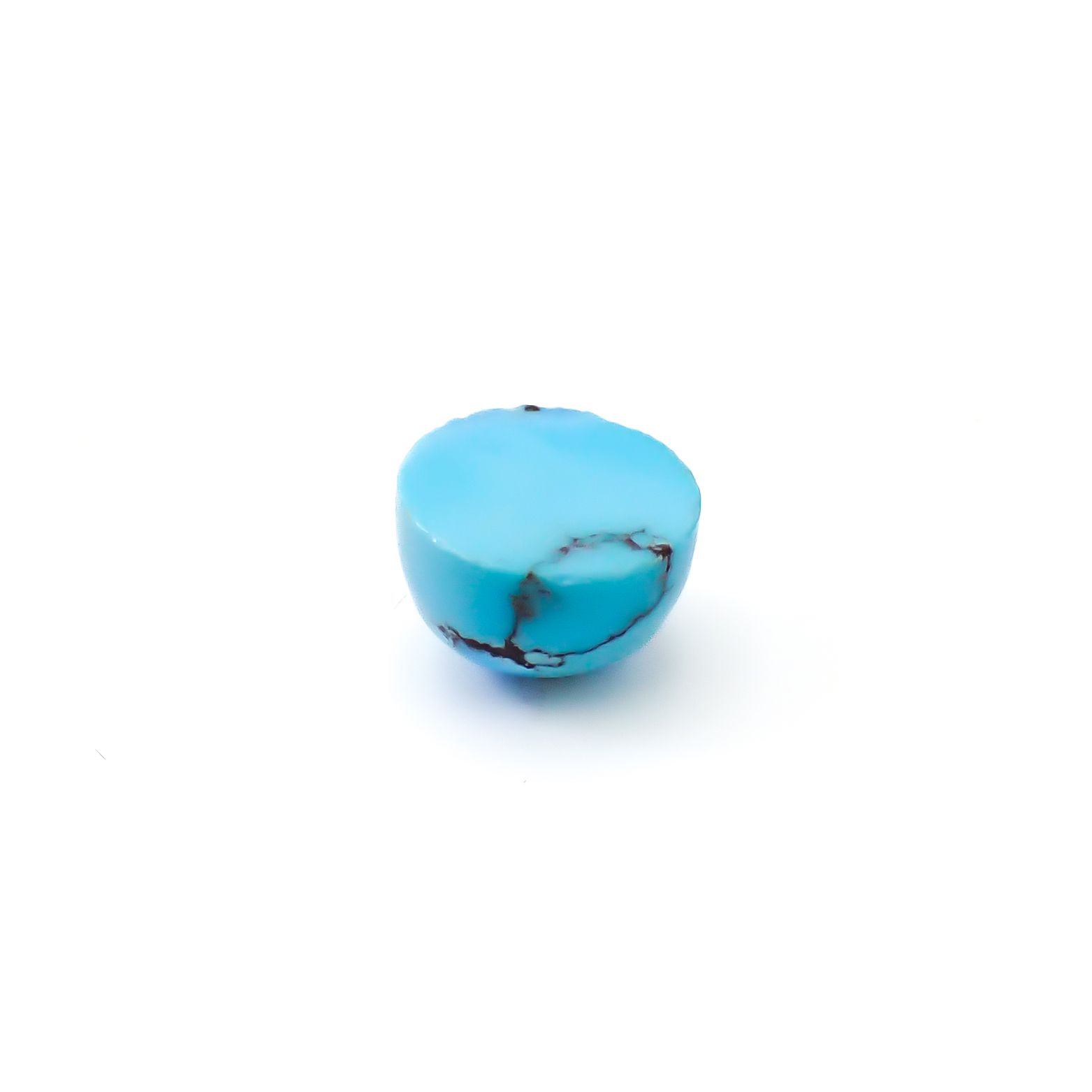 ターコイズ カザフスタン・ゴールデンヒル鉱山産 2.81ct / 8.1x8.1mm前後 [260632394]