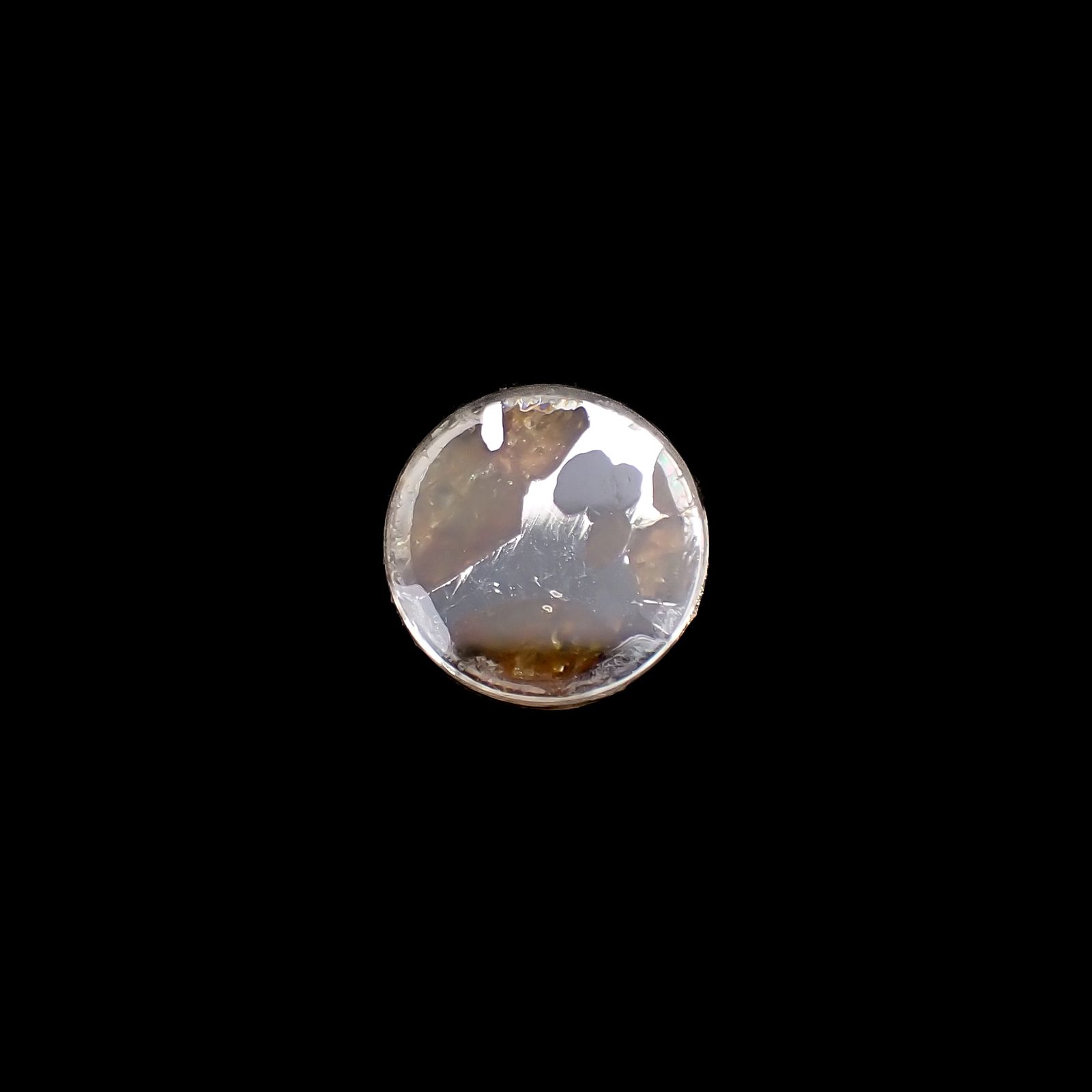 パラサイト隕石Sericho トリプレット 発見地：ケニア 4.96ct[231023675]12x12mm前後