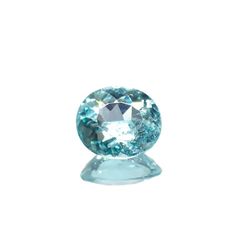 パライバトルマリン(宝石名トルマリン/別名パライバ・トルマリン)ブラジル・パライバ州バターリャ鉱山産 0.27ct 識別済[221018802]4.7x4.1mm前後