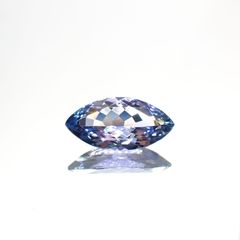 パーティカラータンザナイト(宝石名タンザナイト) タンザニア産 1.221ct ソ付(彩珠)[210310102]11×5.6mm前後