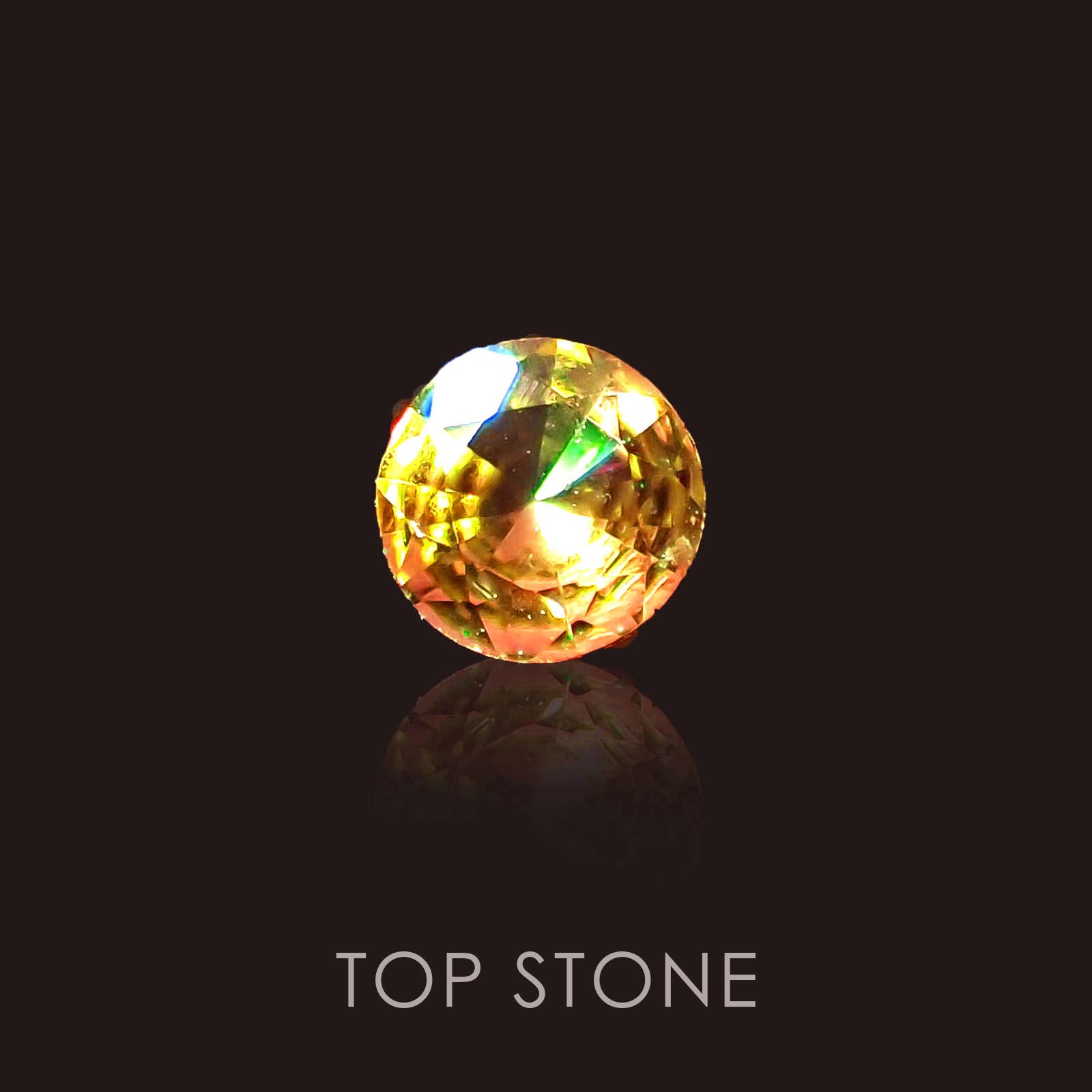ミントガーネット タンザニア産 ルース 0.23ct[5516]4.2×4.1mm前後