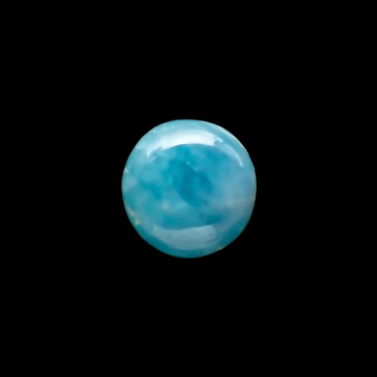 パライバトルマリン(宝石名トルマリン/別名パライバ・トルマリン)ブラジル・パライバ州バターリャ鉱山産 0.43ct 識別済[230421901]4.6x4.4mm前後