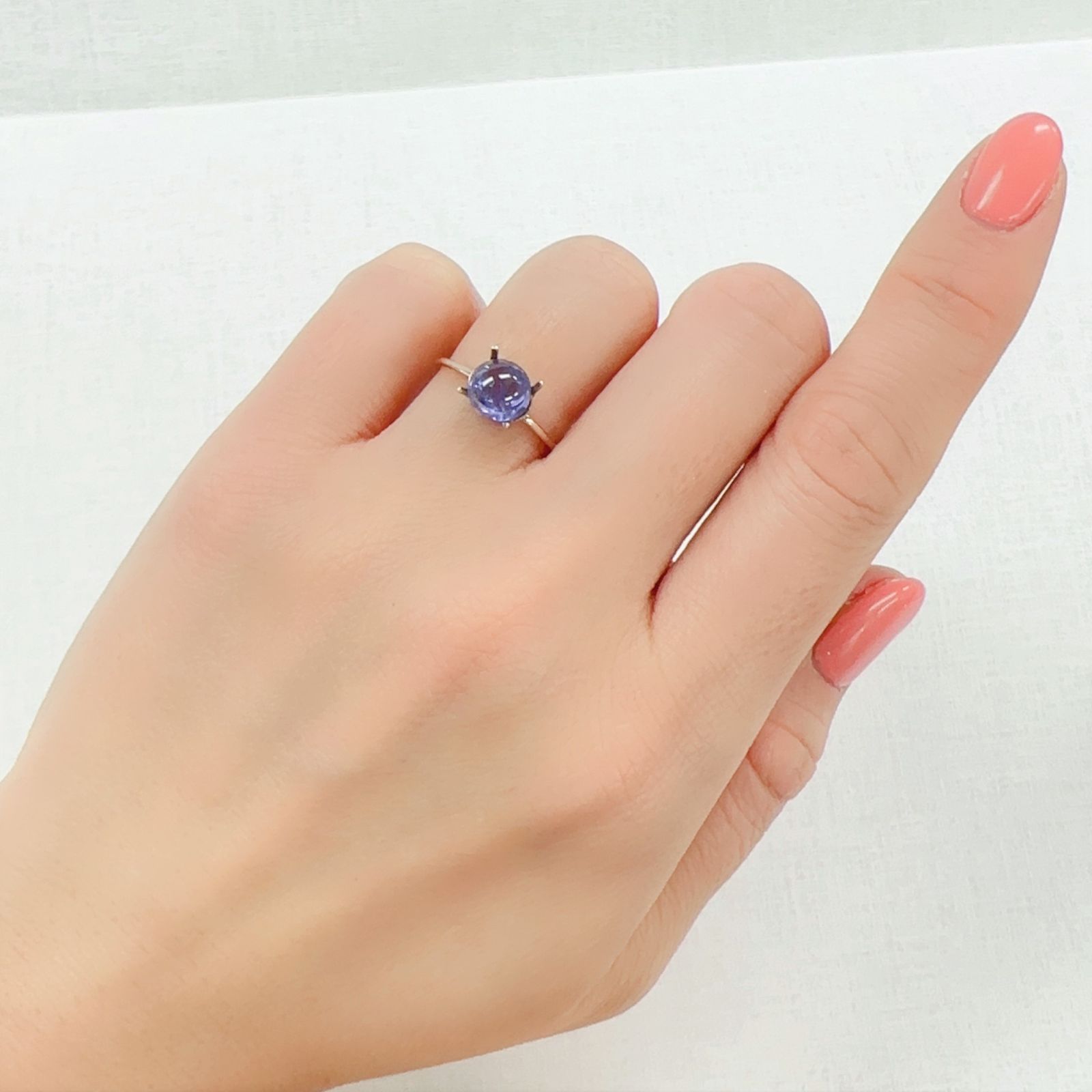 タンザナイト タンザニア産 1.52ct[230220790]6.9x6.8mm前後