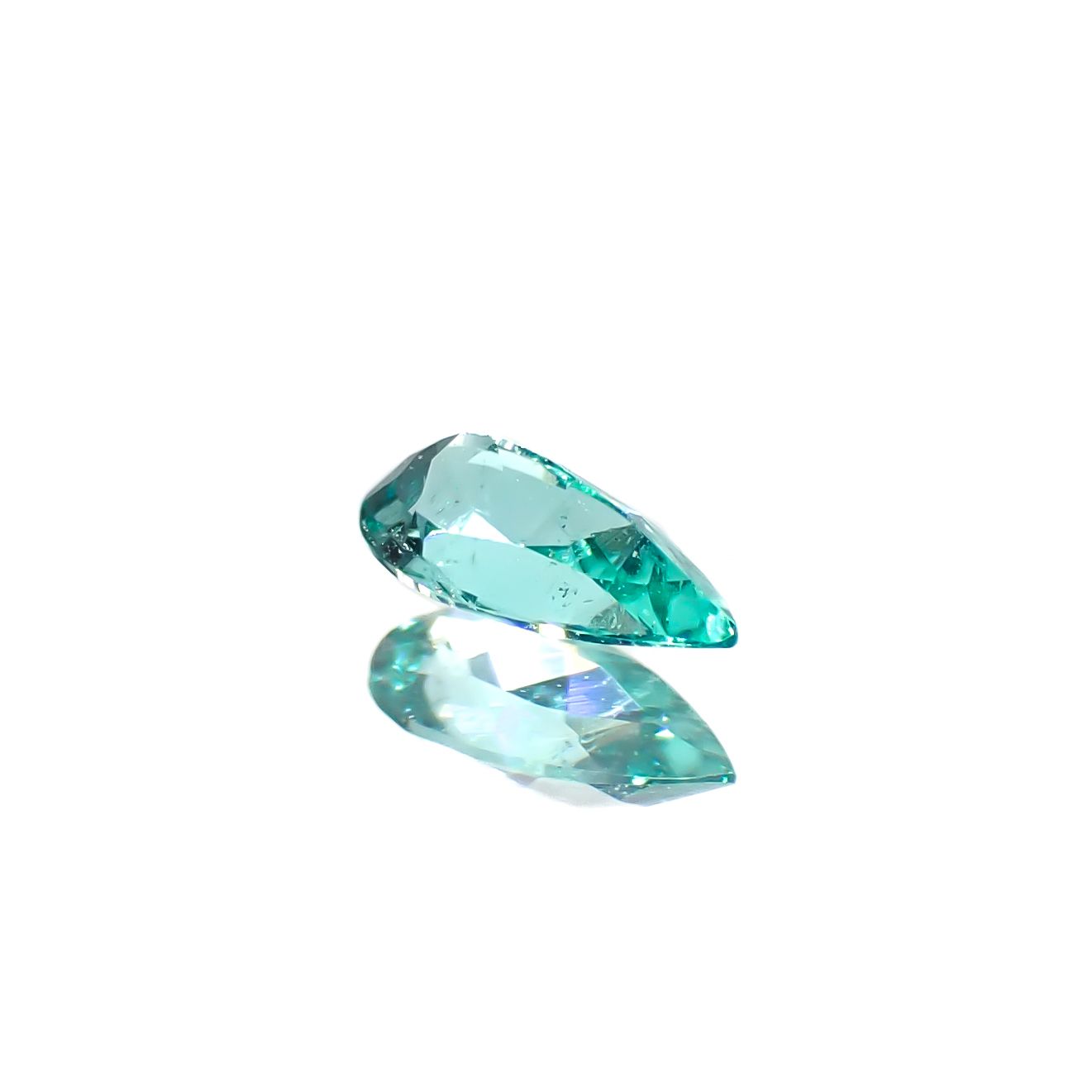 パライバトルマリン ブラジル・ムルング鉱山産 0.082ct[240928797]4.1x2.1mm前後
