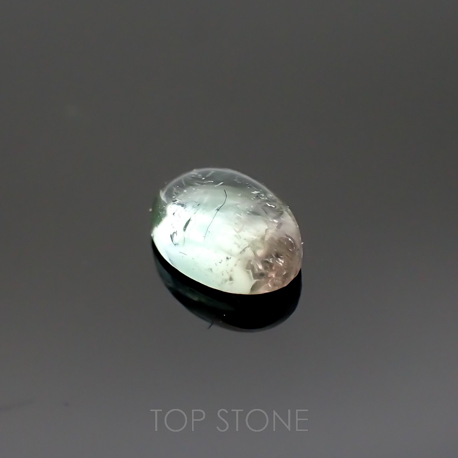 バイカラートルマリン コンゴ民主共和国/アフリカ産 0.48ct[220817362]5.7x3.9mm前後