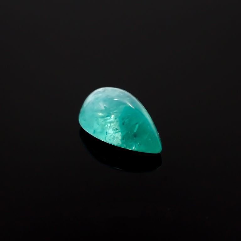 パライバトルマリン(宝石名トルマリン/別名パライバ・トルマリン)ブラジル・キントス鉱山産 0.56ct 識別済[221018766]7.1x4mm前後