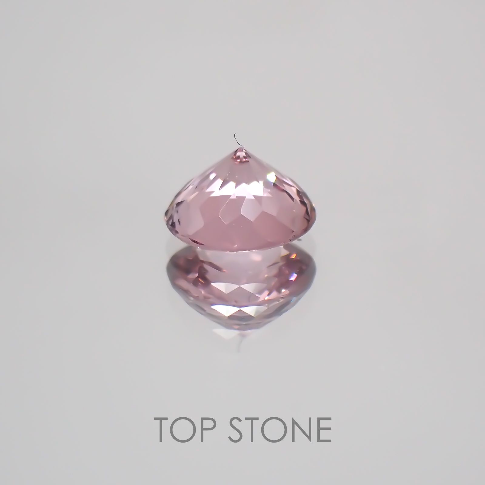 ホットピンクスピネル ビルマ産 ルース 0.51ct[210210027]5×4.9mm前後