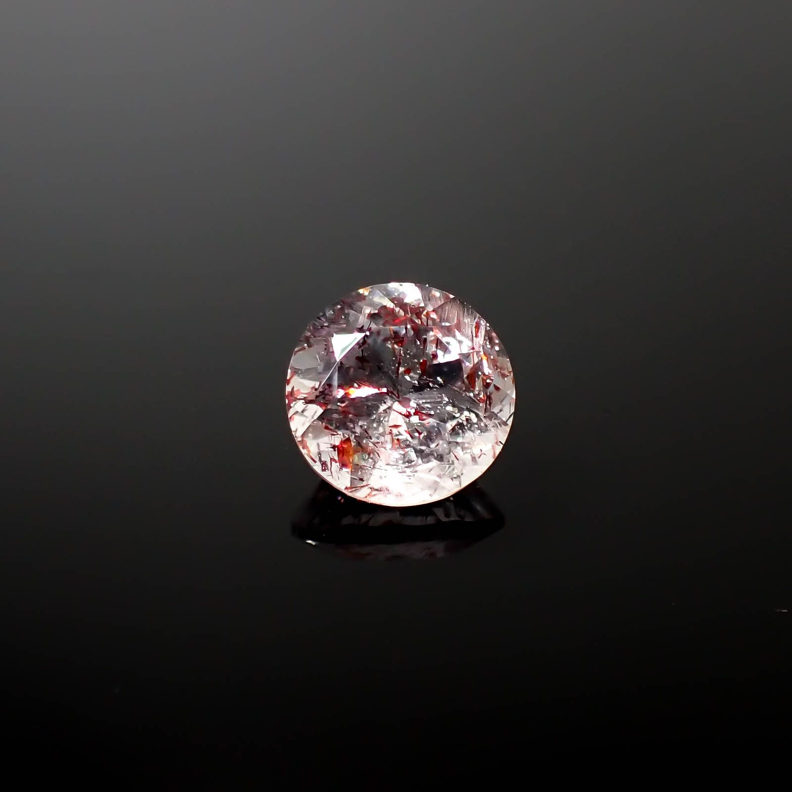 ファイヤークォーツ ナイジェリア産 1.67ct[240326709]8x8mm前後