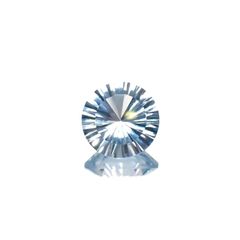 ブルートパーズ ブラジル産 3.88ct[221219314]9.9x9.9mm前後