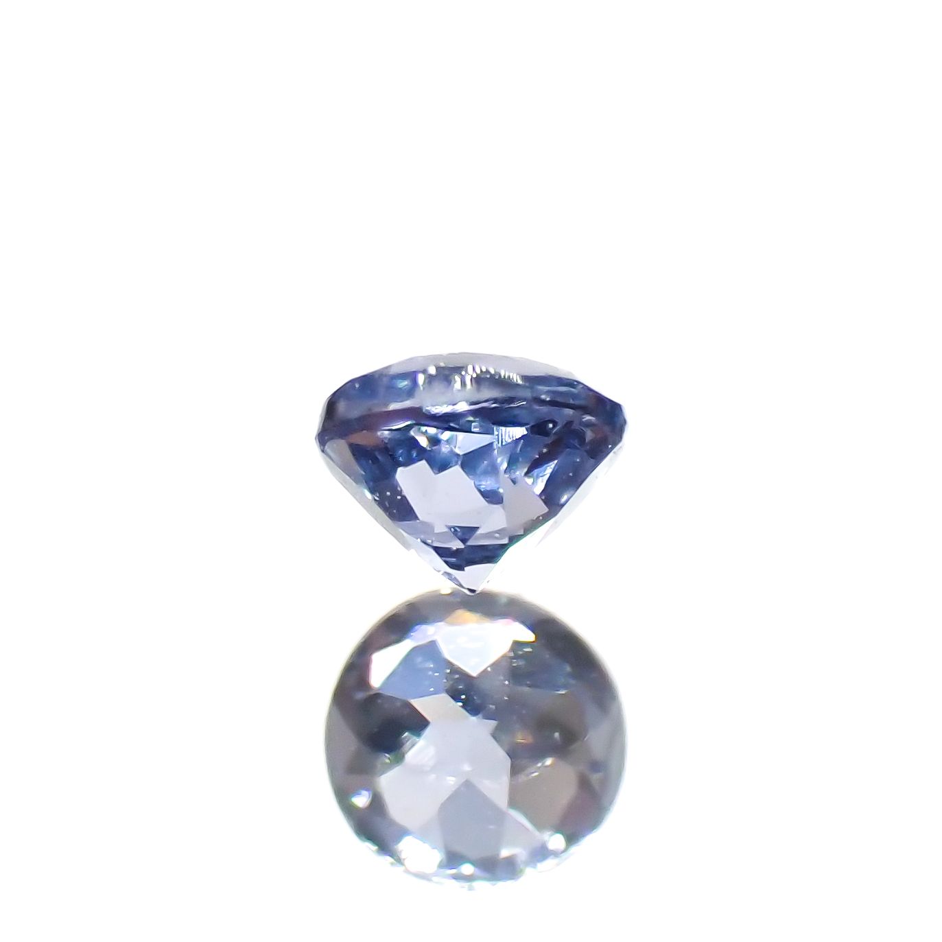 コバルトブルースピネル(宝石名ブルー・スピネル)タンザニア産 0.076ct ソ付(日独)[230622547]2.39x2.44mm前後