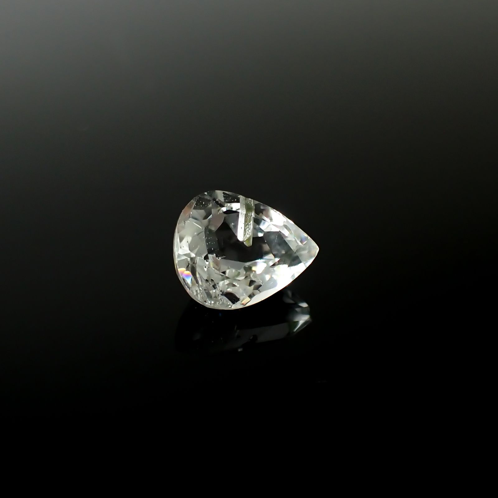 アパタイトイントパーズ(宝石名アパタイト イン トパーズ)ブラジル産 7.46ct 識別済[240225925]13.1x10.4mm前後