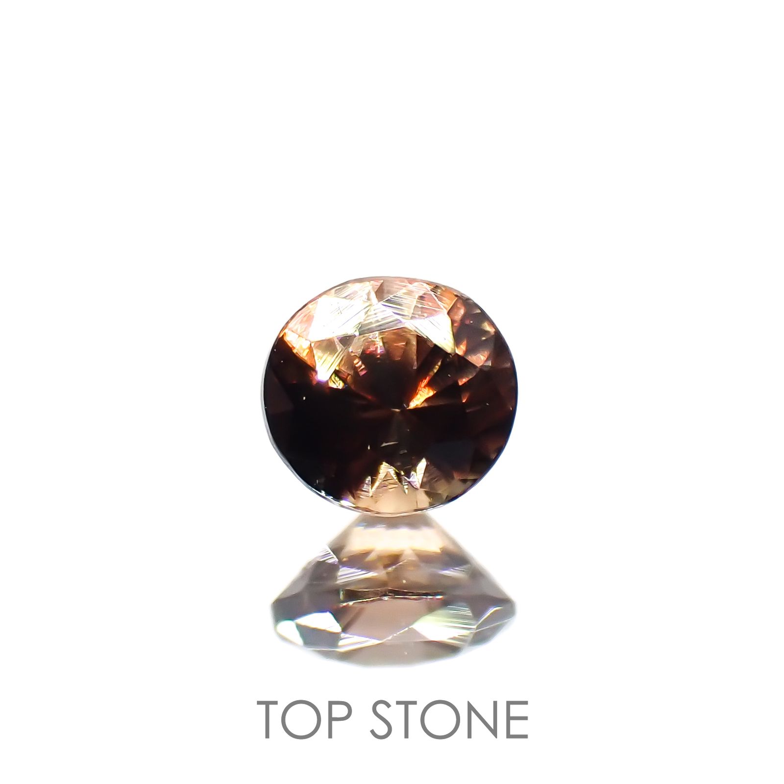 キャシテライト(宝石名キャシテライト)ボリビア産 0.25ct 識別済[221018670]3x2.9mm前後