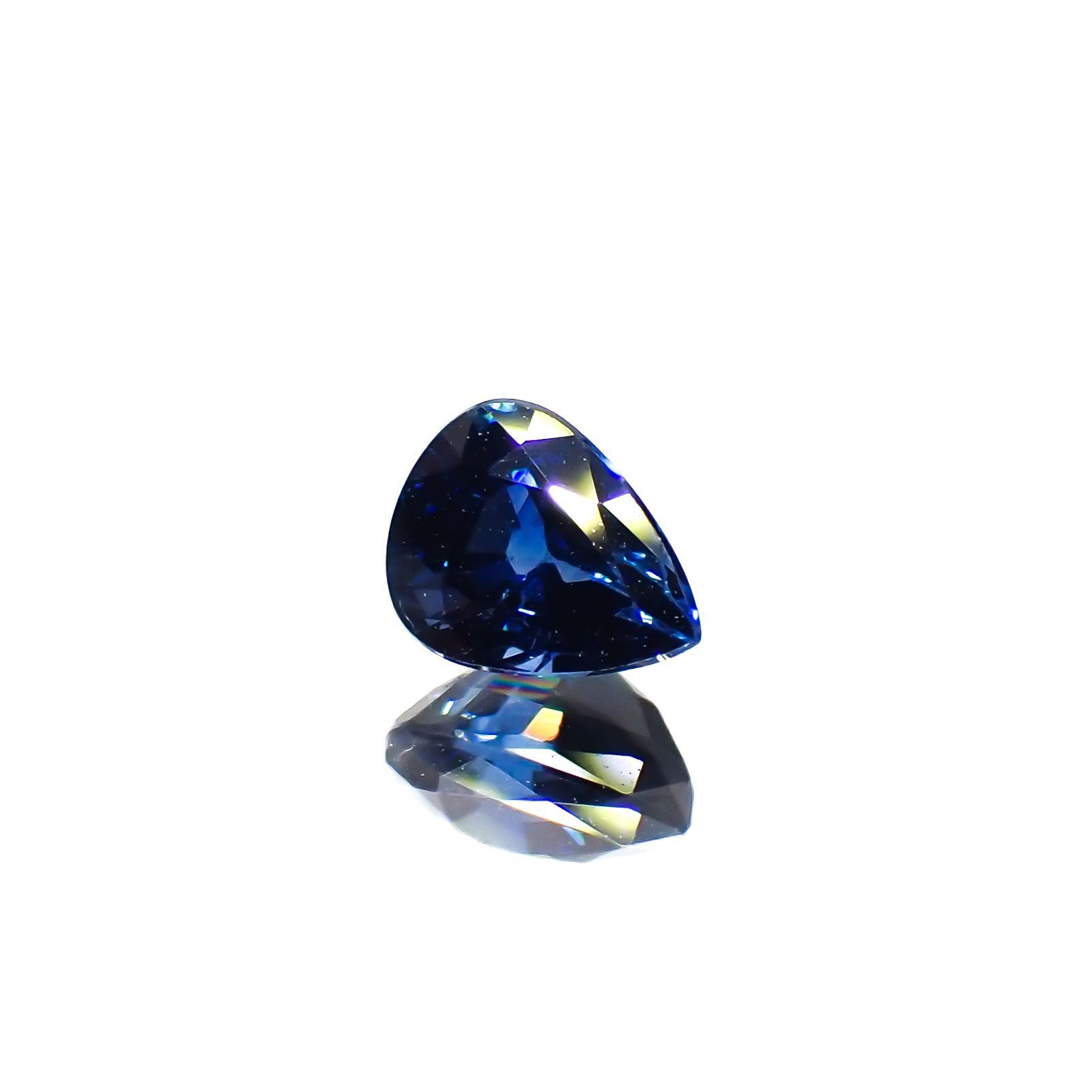 サファイア(宝石名サファイア)スリランカ/マダガスカル産 0.55ct 識別済[230120246]5.3x4.1mm前後
