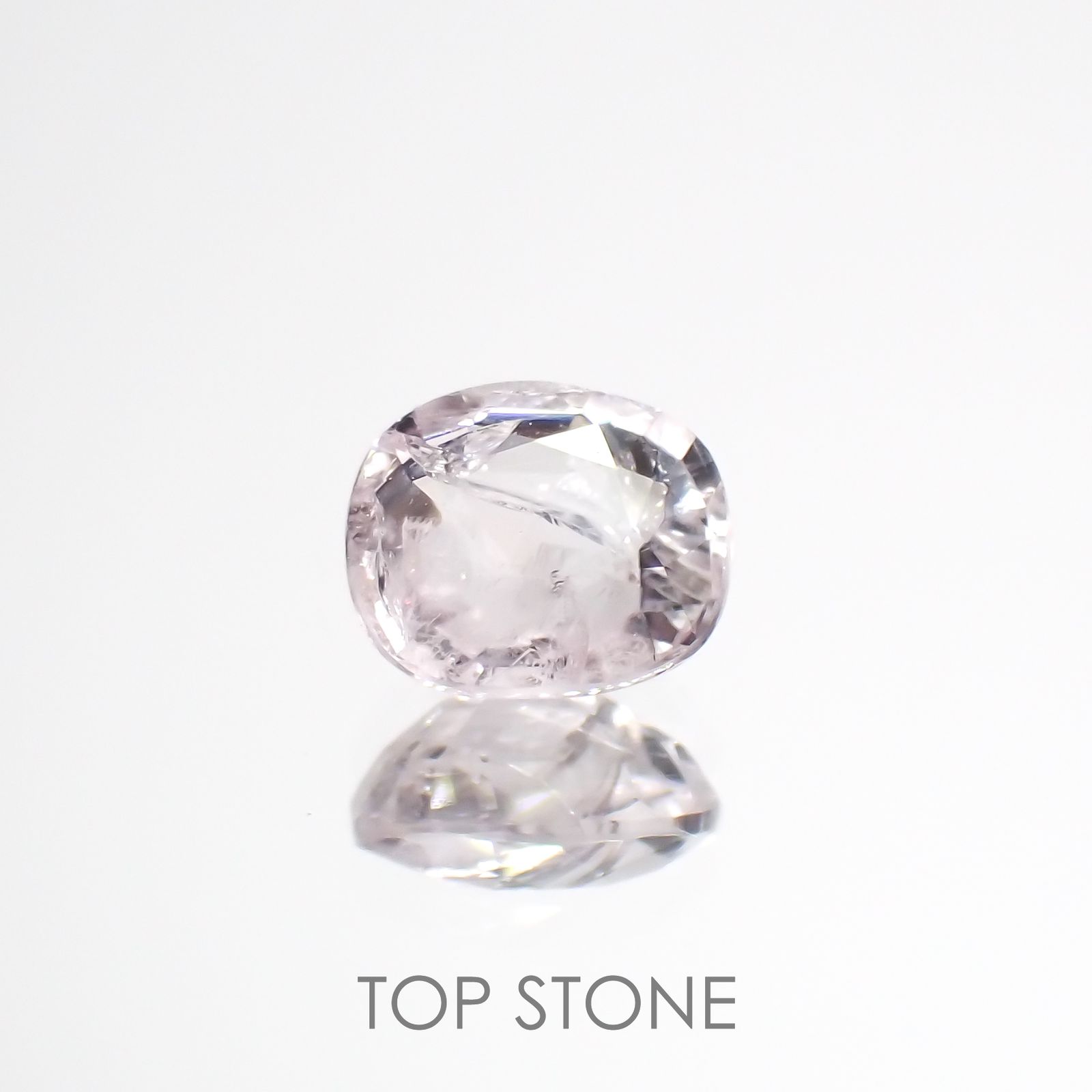 ポードレッタイト(宝石名ポードレッタイト)ビルマ産 0.435ct ソ付(彩珠)[221018919]5.3x4.4mm前後