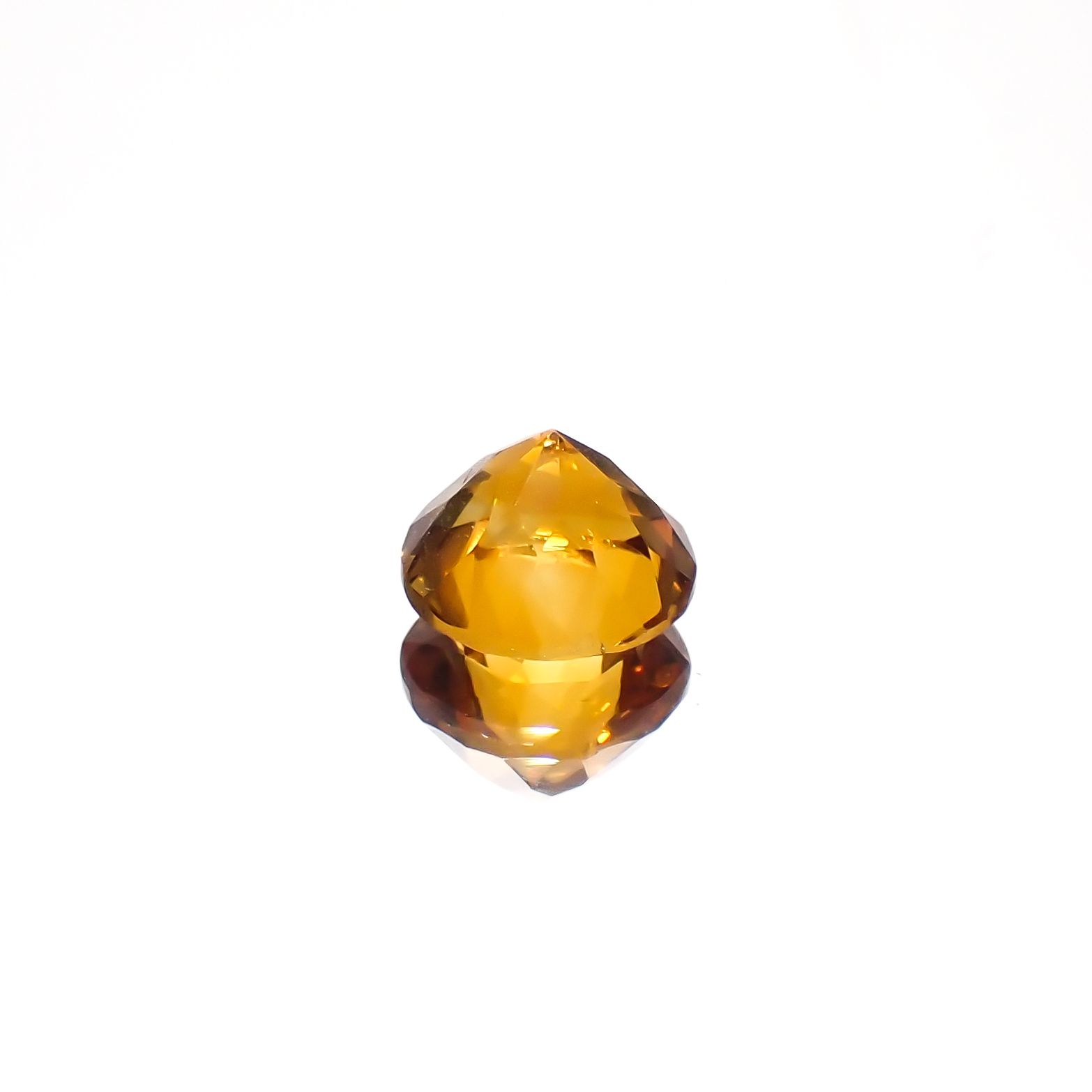 マデイラシトリン ブラジル・ミナスジェライス州産 1.79ct[240427127]7.8x7.8mm前後