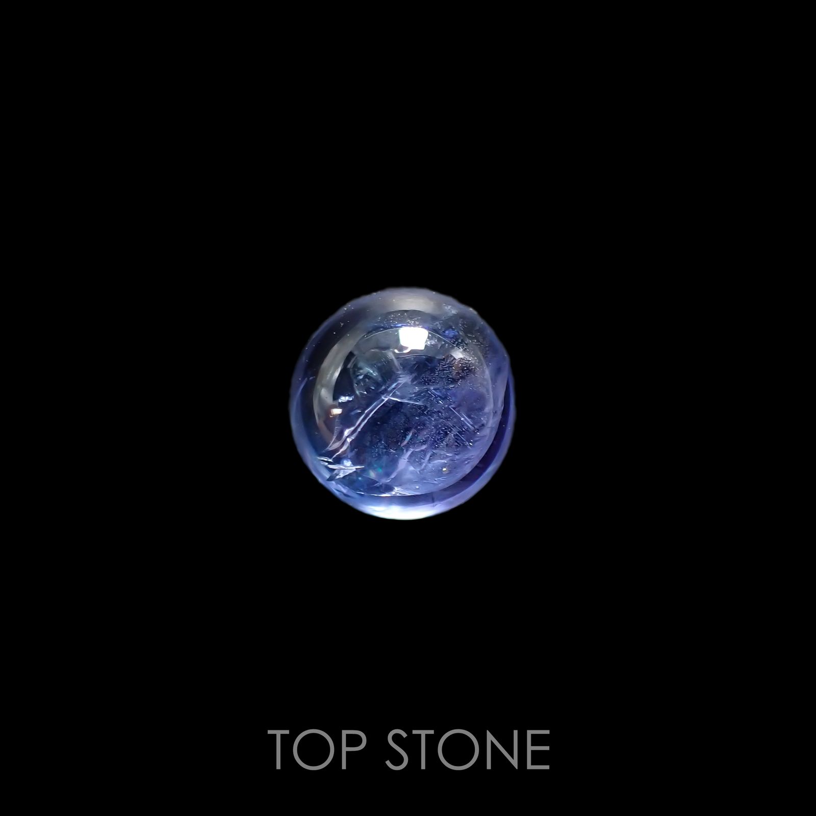 バイカラータンザナイト(宝石名バイカラー・ゾイサイト) タンザニア産 2.94ct 識別済[210812249]7.8×7.9mm前後