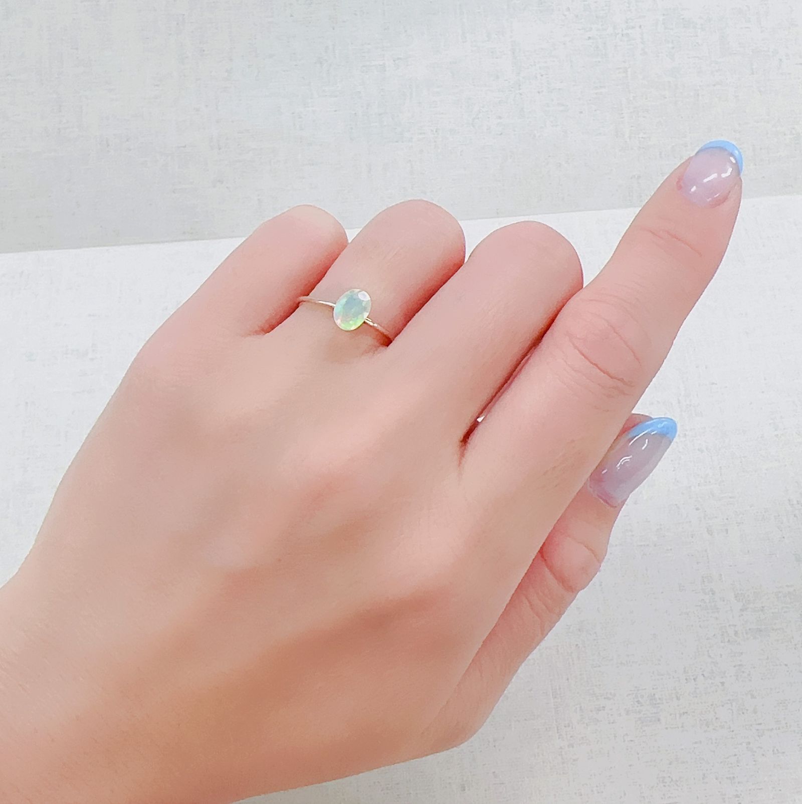 エチオピアオパール エチオピア産 0.42ct[230522194]6.6x5mm前後