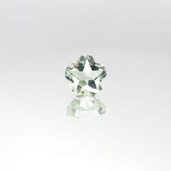 <ランダムセレクト1個販売> ◇サクラカット◇プラシオライト(グリーンアメジスト) ブラジル産 0.80ct前後[20085368]6×6mm前後
