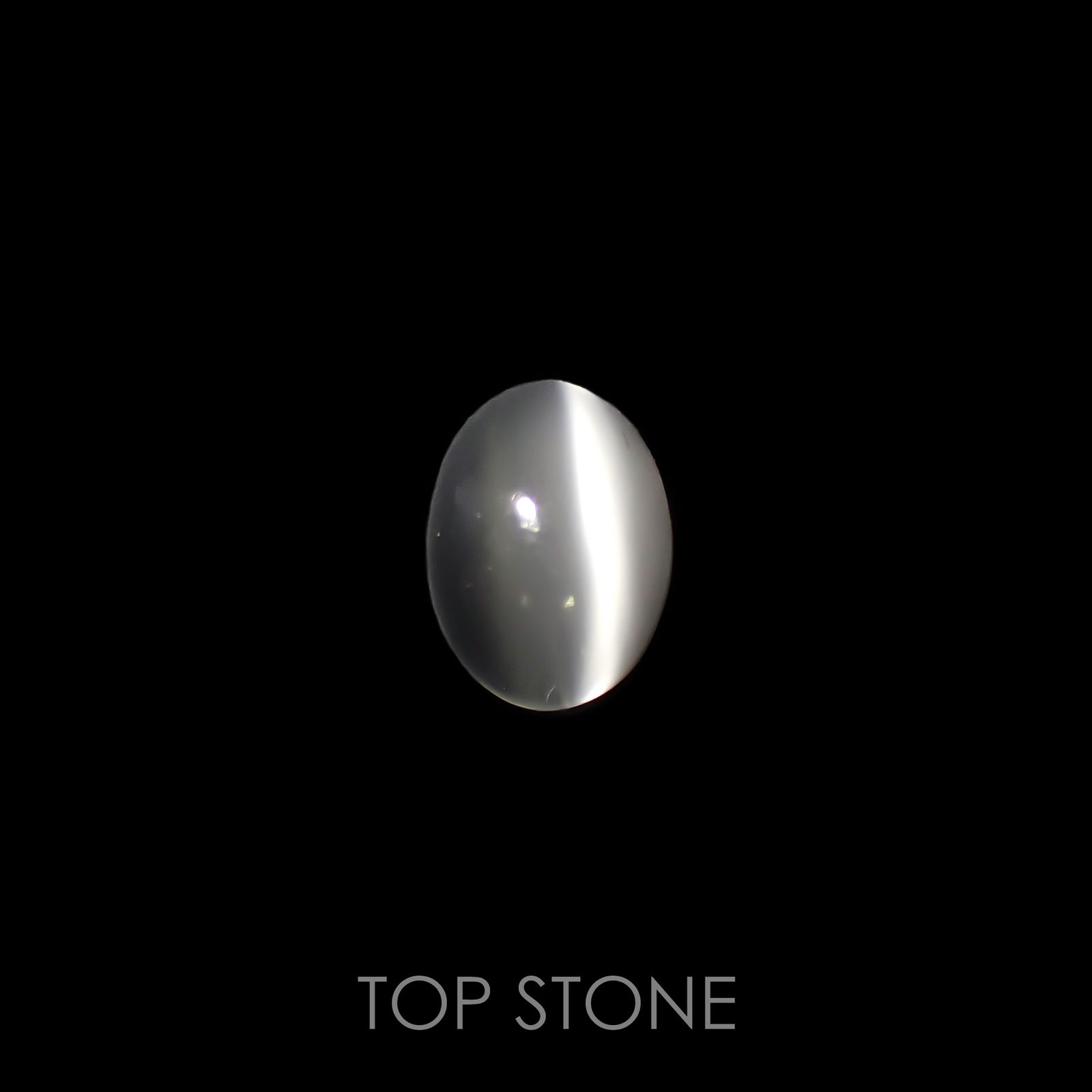ムーンストーンキャッツアイ(宝石名ムーンストーン・キャッツアイ)インド産 1.32ct 識別済[220515791]7.9x5.9mm前後