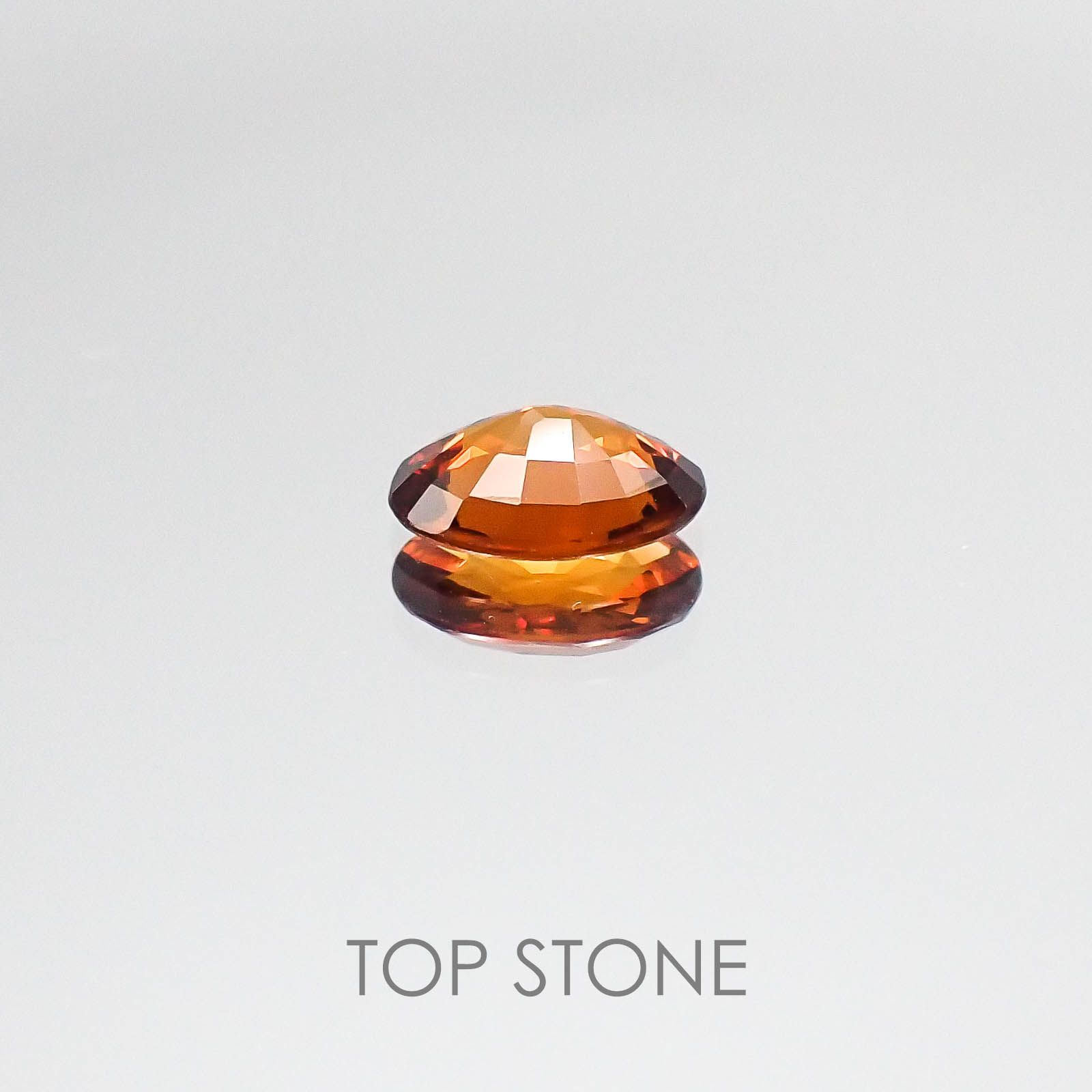 スペサルティンガーネット(宝石名スペサルティン・ガーネット) ナイジェリア産 0.83ct 識別済[20073724]7×5mm前後