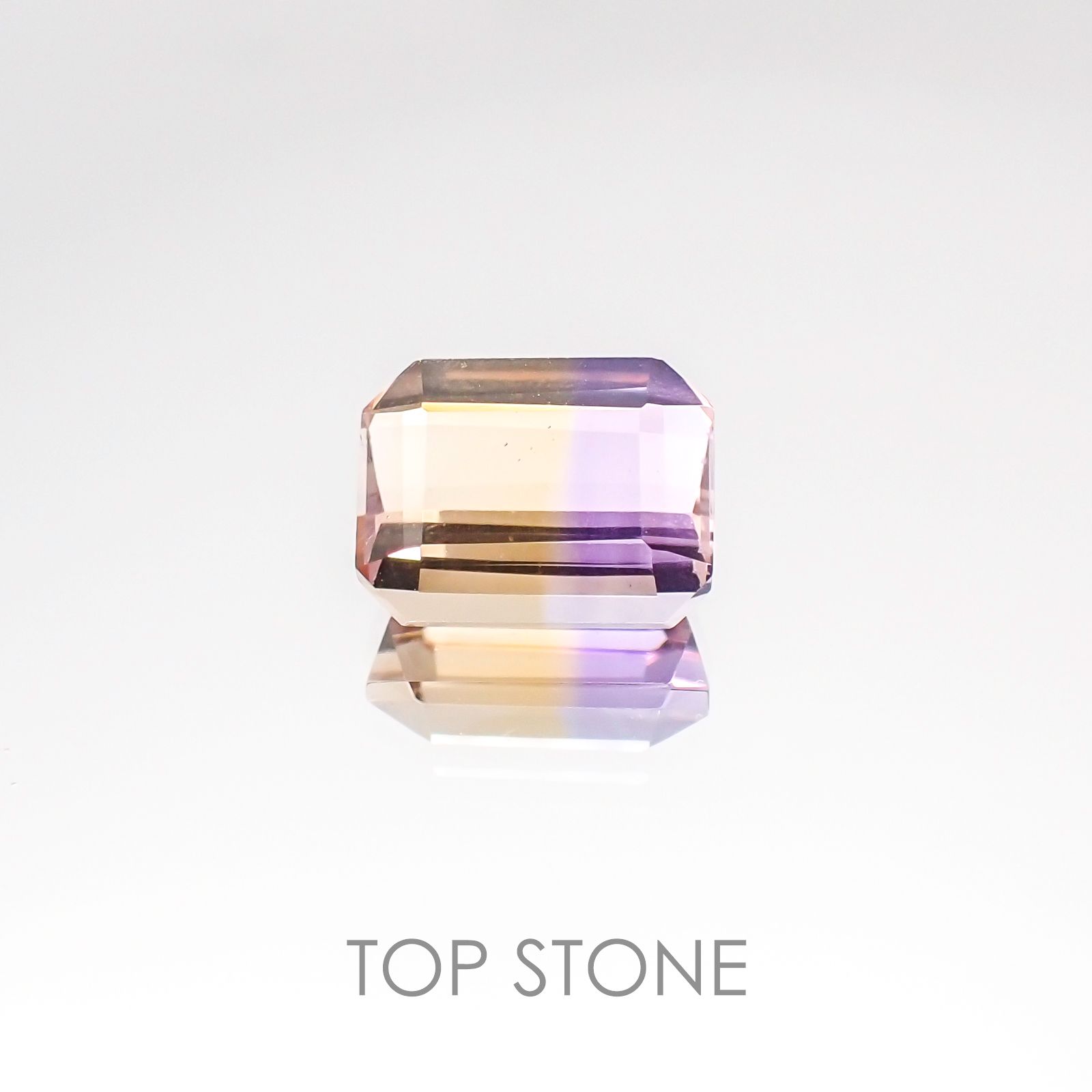 アメトリン ブラジル産 ルース 2.28ct[20106898]8.9×6.8mm前後