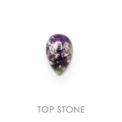 エンジェルフェザーフローライト 中国産 ルース 62.55ct[]34.9×22.8mm前後
