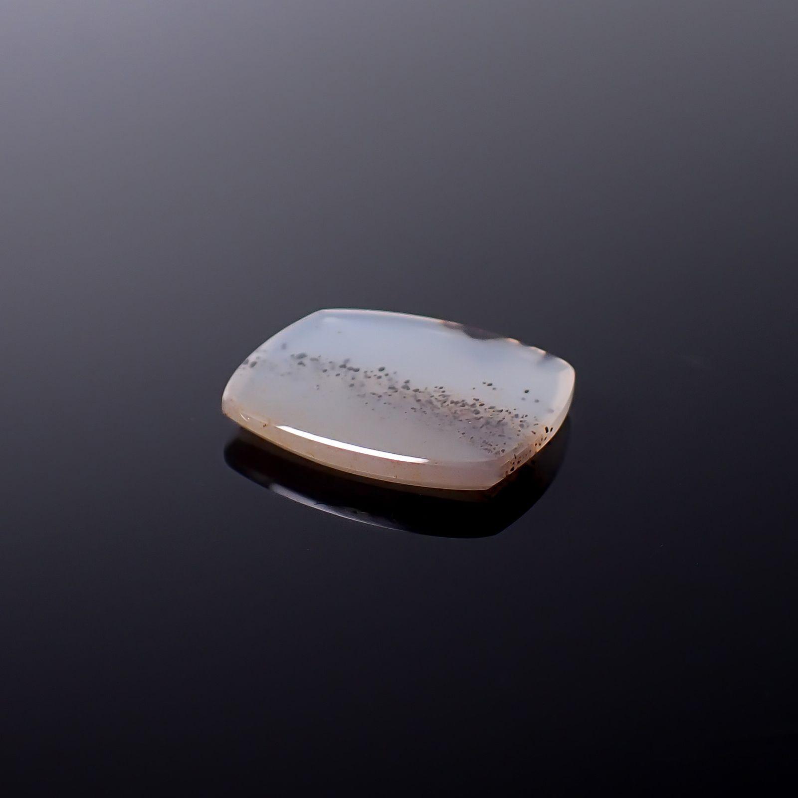 モンタナアゲート アメリカ・モンタナ州産 8.34ct / 19.7x17.1mm前後 [260832765]