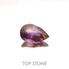 ゲーサイトインアメジスト ブラジル産 6.89ct[220917950]16.7x10.7mm前後