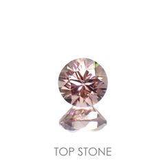 ライトピンクジルコン(宝石名ジルコン)スリランカ/カンボジア産 0.40ct 識別済[220616668]4x3.9mm前後