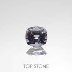 プラチナスピネル ビルマ産 ルース 0.74ct[210812845]5.5×5.1mm前後