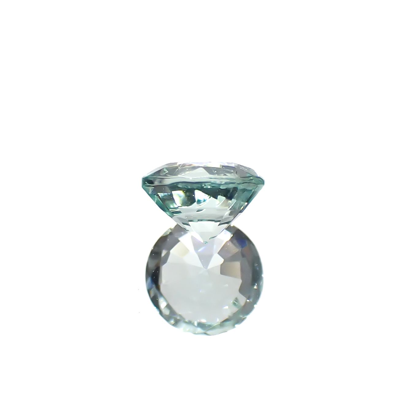 ミントベリル ブラジル産 0.32ct[240728585]4.5x4.5mm前後