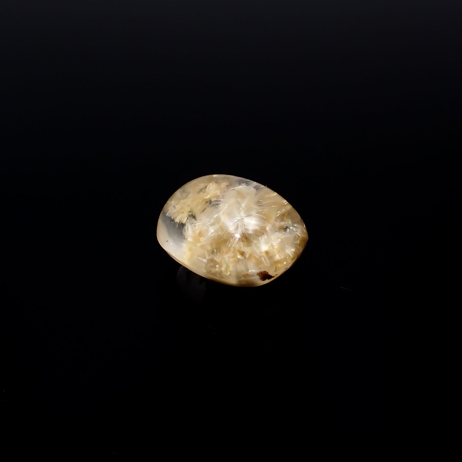 フラワールチルクォーツ ブラジル産 18.48ct[231023762]13.1x9.1mm前後 | TOP STONE(トップストーン)