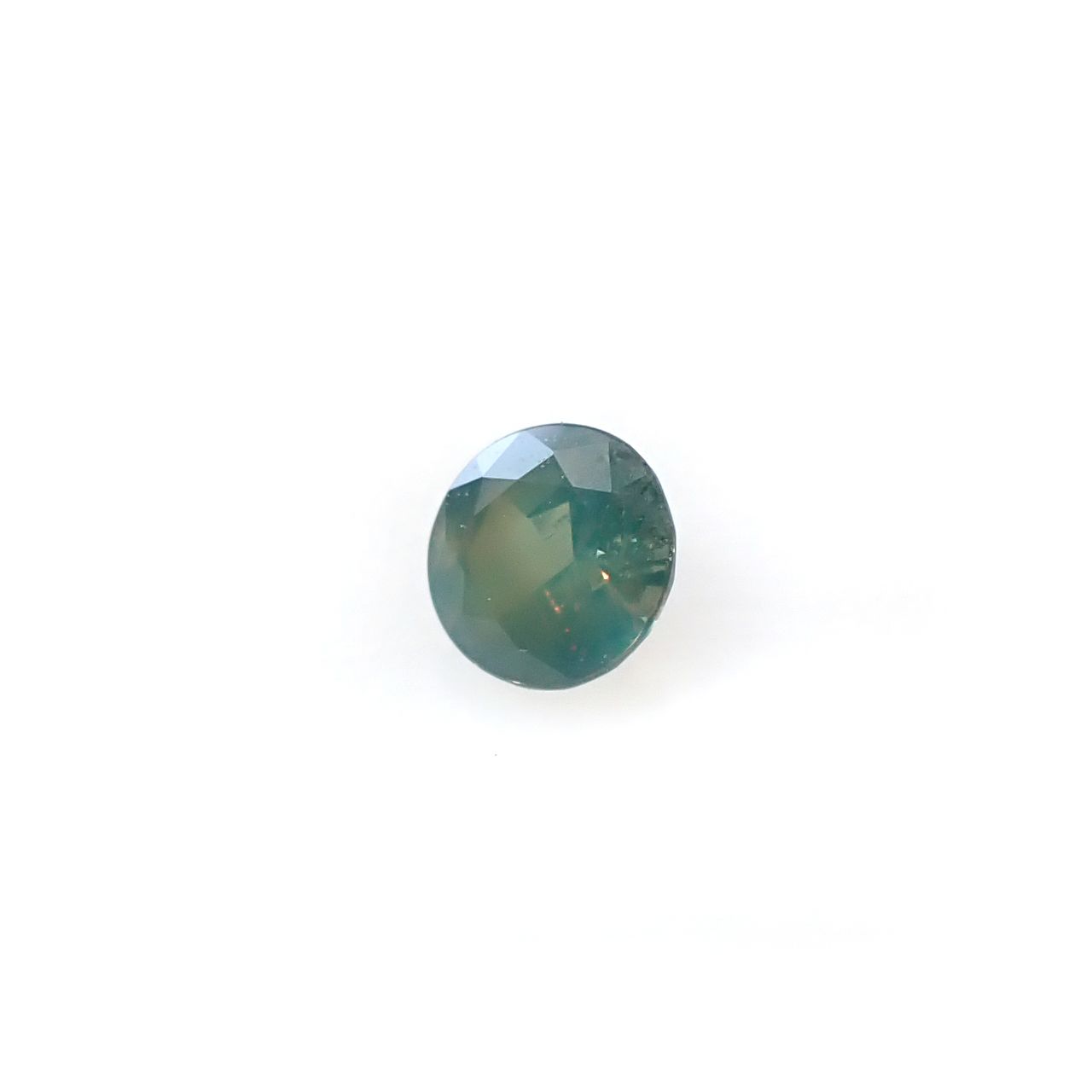 シルキーアレキサンドライト ブラジル・ミナスジェライス州ヘマチタ鉱山産 0.17ct [250129760]3.2x3.2mm前後