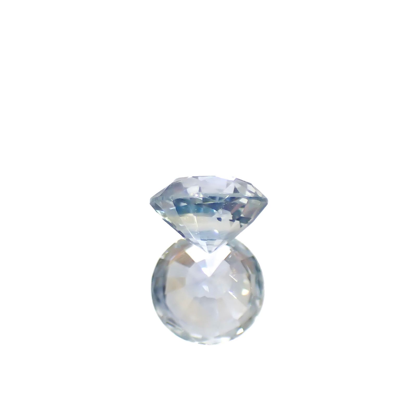 アイスブルーサファイア スリランカ/マダガスカル産 0.95ct [250329998]5.7x5.7mm前後