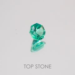 ◇オクタゴンカット◇エメラルド ザンビア産 ルース 0.15ct[20128866]3.1×3.1mm前後