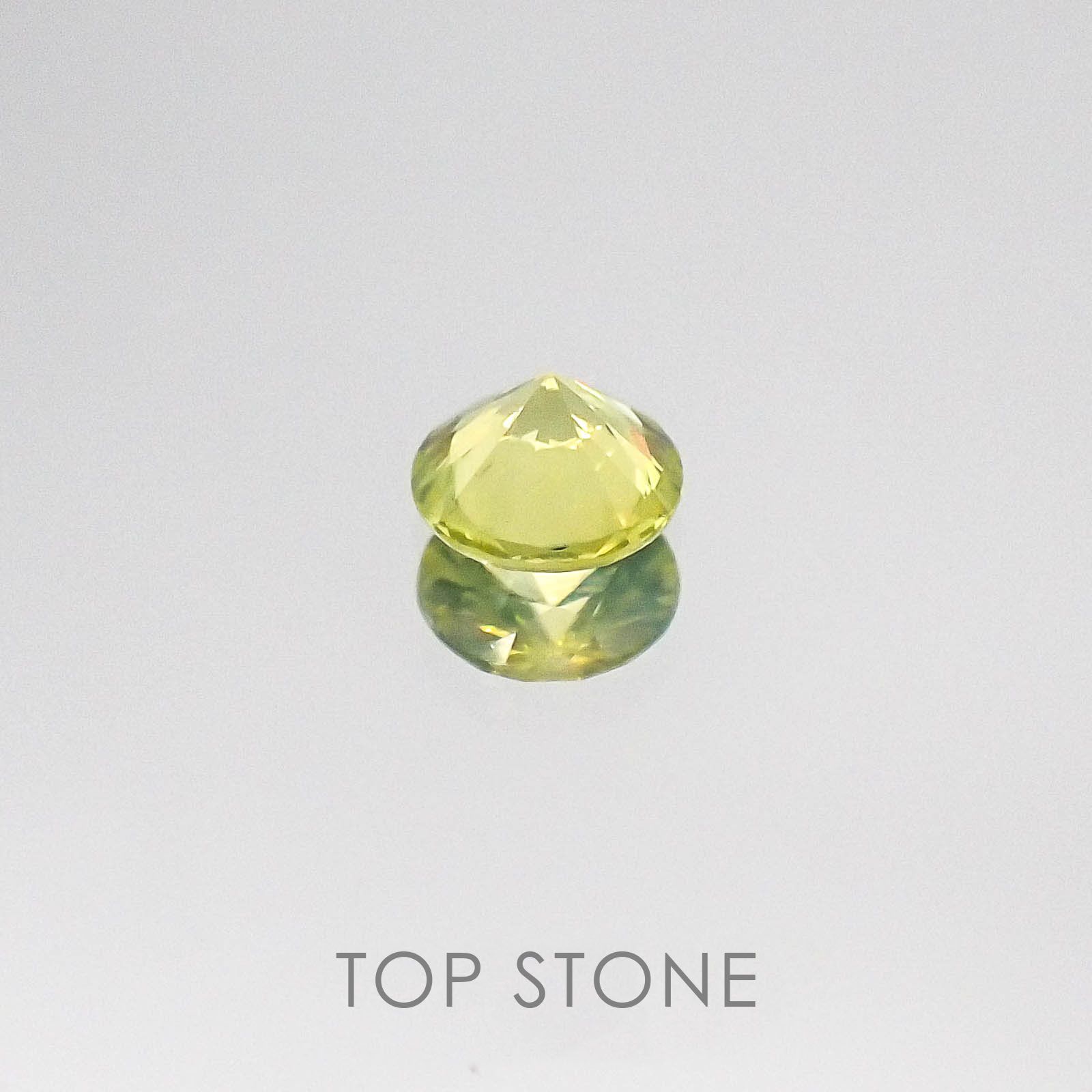 クリソベリルキャッツアイ スリランカ産 ルース 0.27ct[20084688]4.1×4mm前後