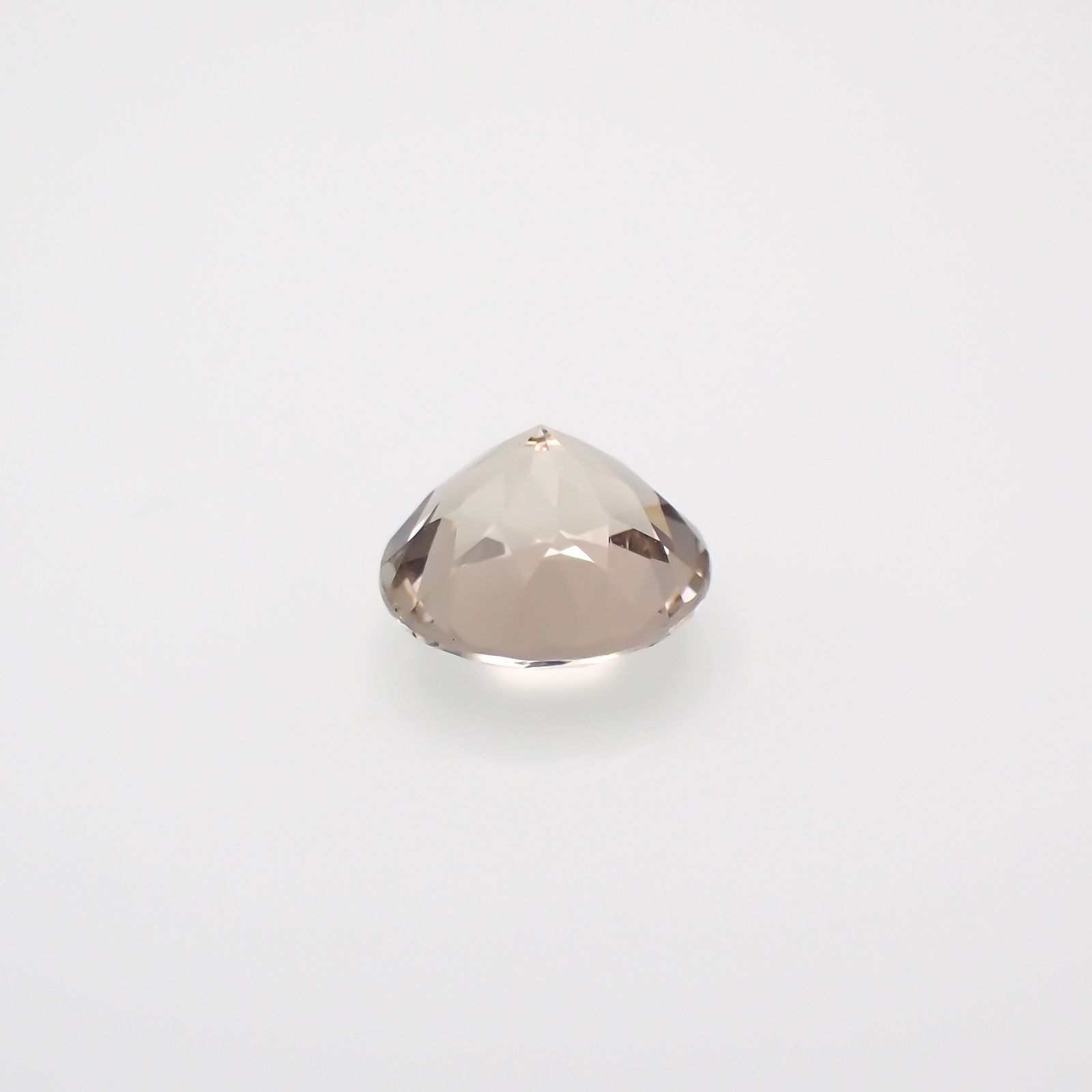含バリウム・サニディン(宝石名サニディン)ドイツ産 1.38ct 識別済[231224971]7.4x7.4mm前後