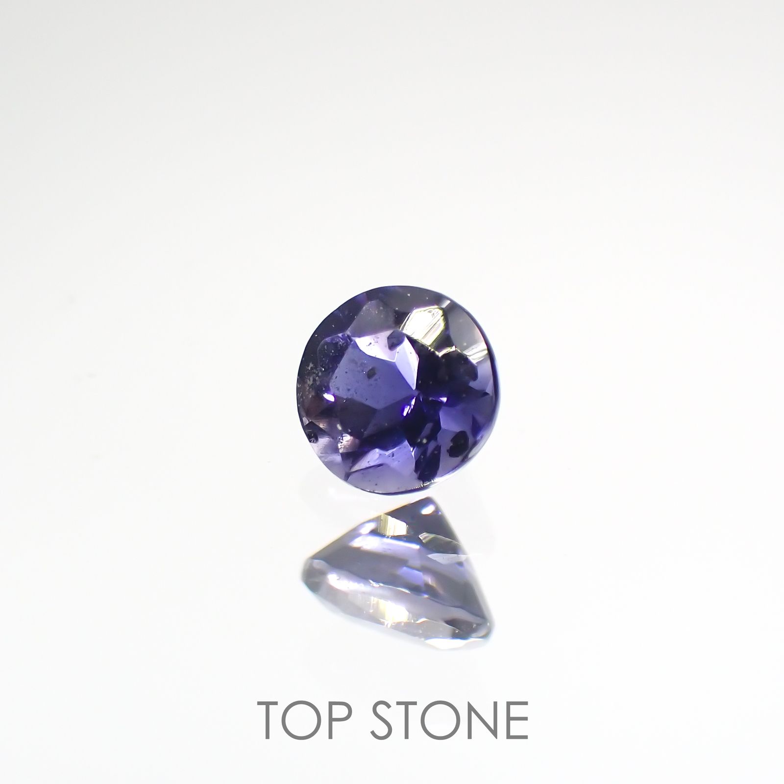 アイオライトサンストーン ブラジル・インド産 ルース 0.11ct[201812398]3×3mm前後