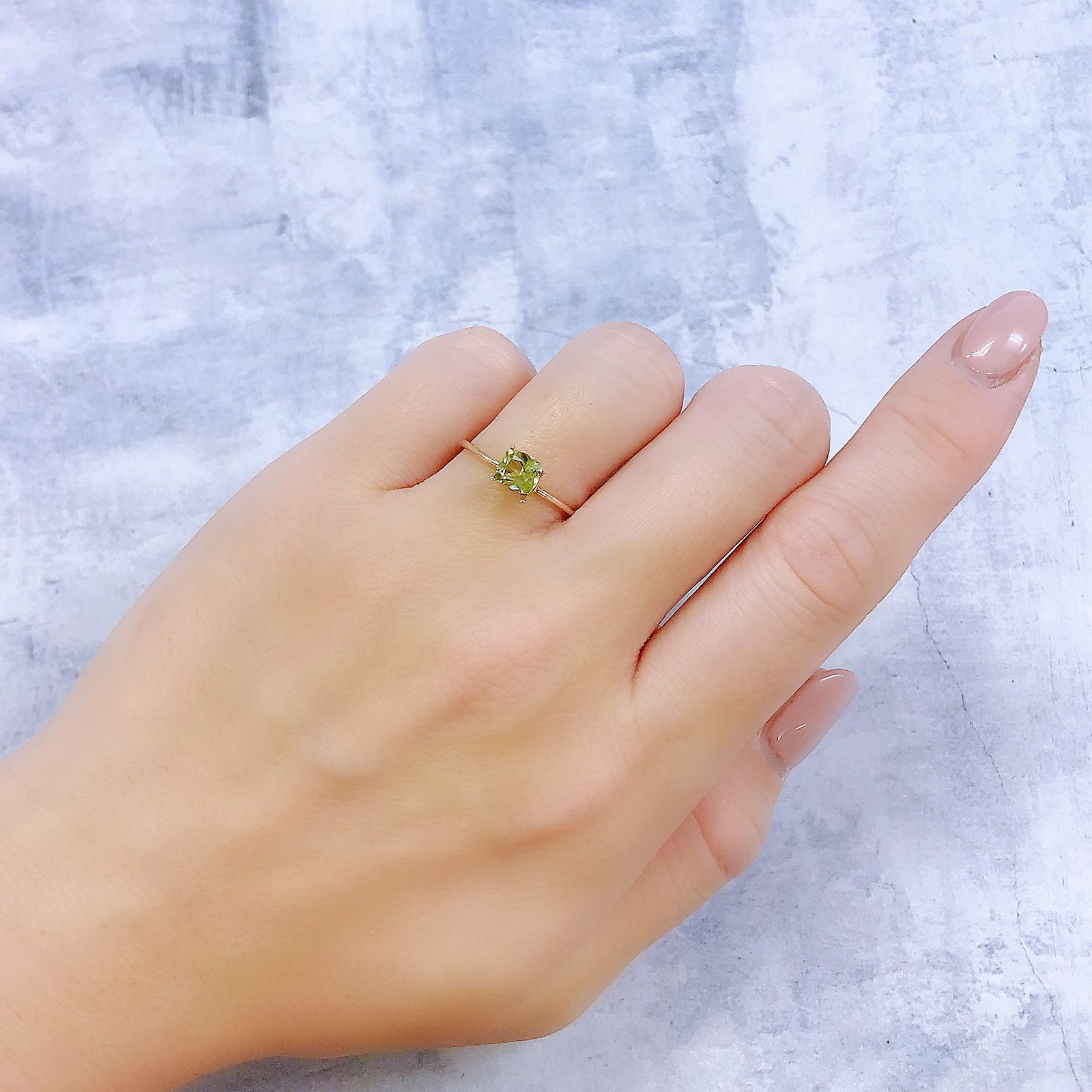 マリガーネット(宝石名グロッシュラー アンドラダイト・ガーネット)マリ共和国産 0.64ct 識別済[221219486]5.3x4.6mm前後