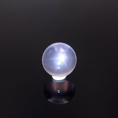 スターローズクォーツ マダガスカル産 3.96ct / 10.2x10.2mm前後 [250730822]