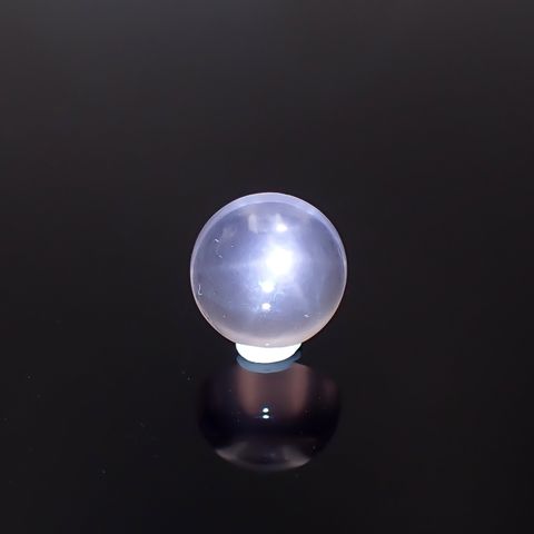 スターローズクォーツ マダガスカル産 3.96ct / 10.2x10.2mm前後 [250730822]