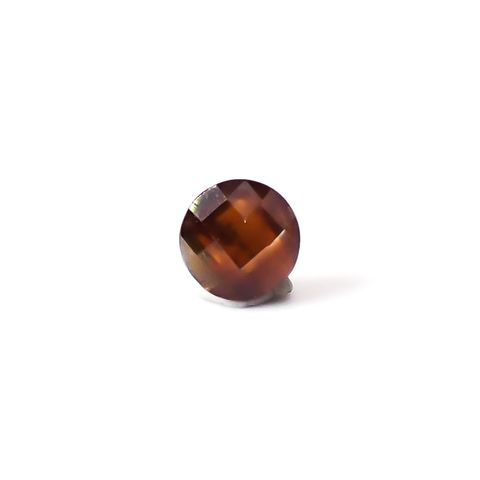 ◇リバーシブル・チェッカーカット◇レインボーガーネット 日本・奈良県産 0.43ct / 4.6x4.6mm前後 [260432085]