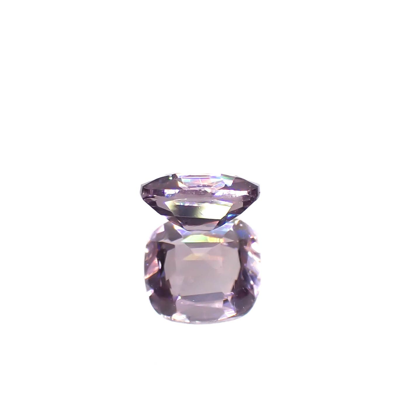 カラーシフト ピンクダイアスポア アフガニスタン産 0.60ct[240627975]5.3x5.3mm前後