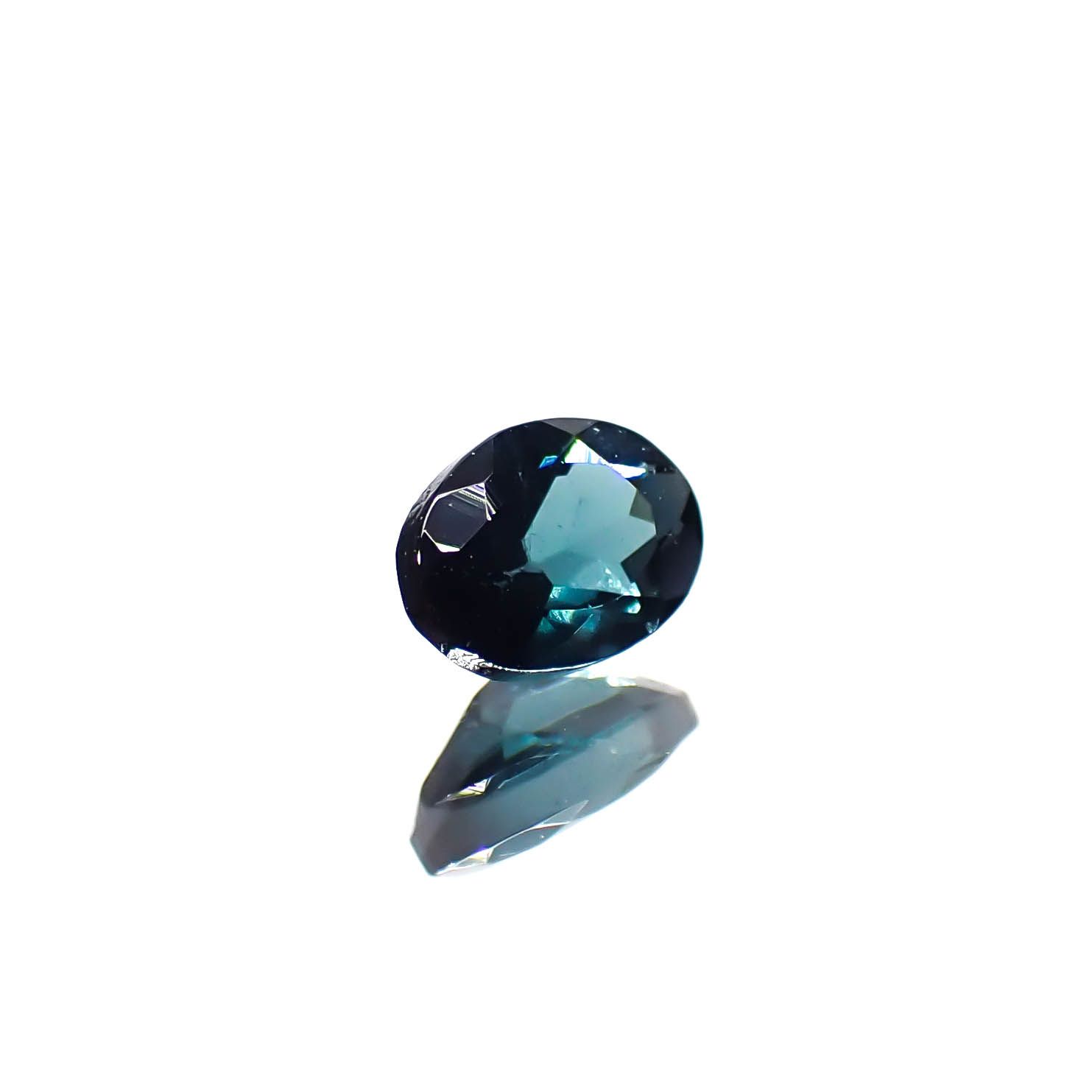 インディゴライト ブラジル産 0.18ct[240628009]4x2.8mm前後