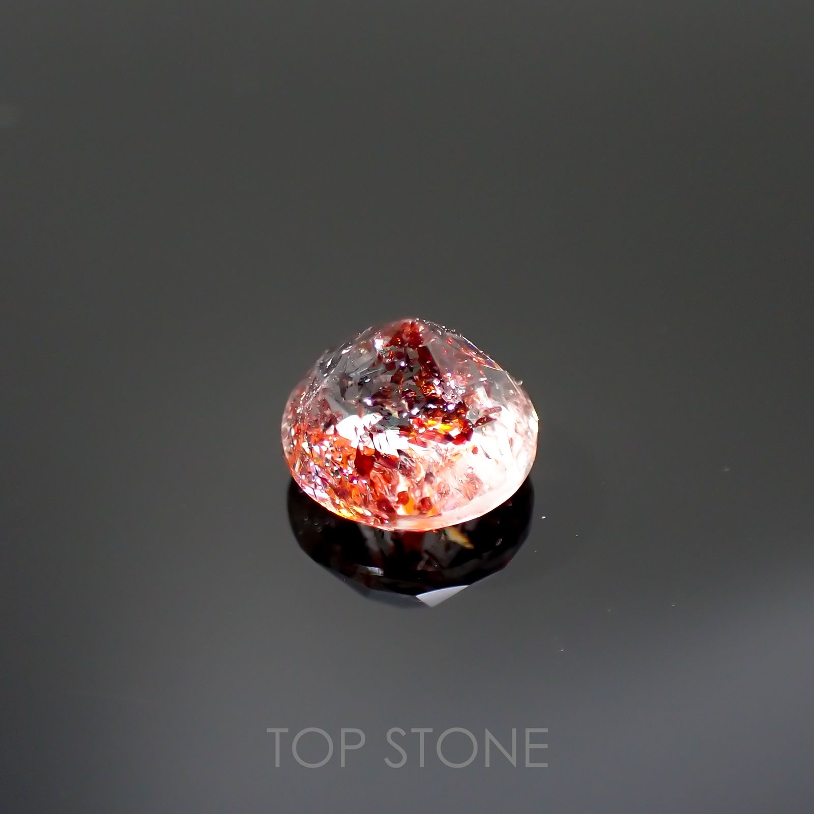 ファイヤークォーツ ナイジェリア産 1.21ct[220114739]6.6x6.6mm前後