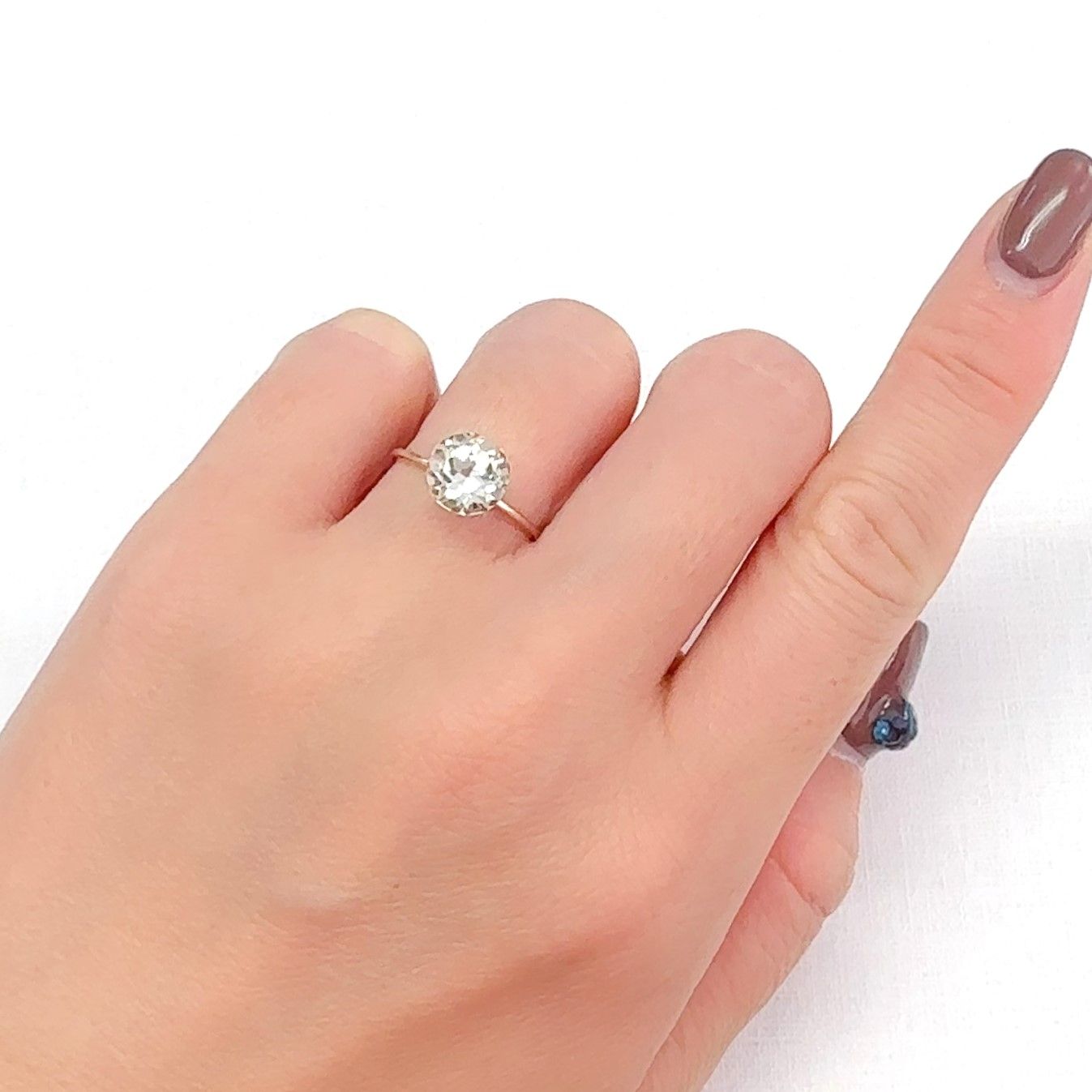 トリフェーン アフガニスタン/ブラジル産 2.32ct[240628446]7.9x7.9mm前後